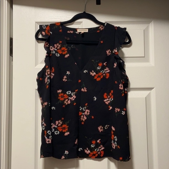 Rebecca Taylor | Marguerite Floral‎ Sleeveless Top - Picture 1 of 5